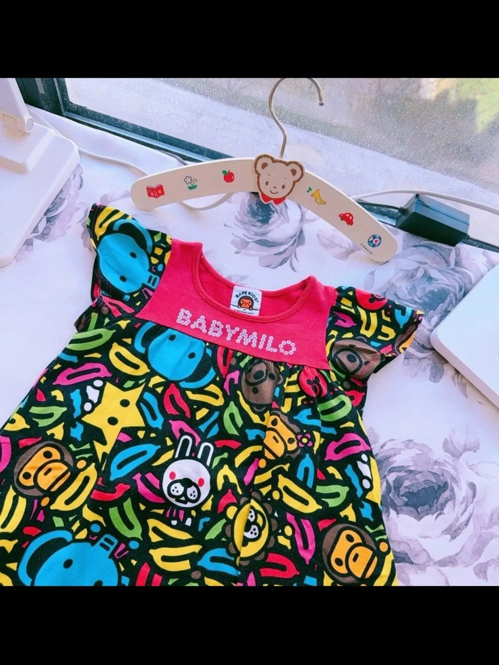 Bape girl dress size；90